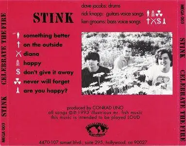 Stink - Celebrate The Fire (EP) (1993) {Megalomania} **[RE-UP]**