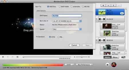 Wondershare DVD Creator for Mac v3.8.0