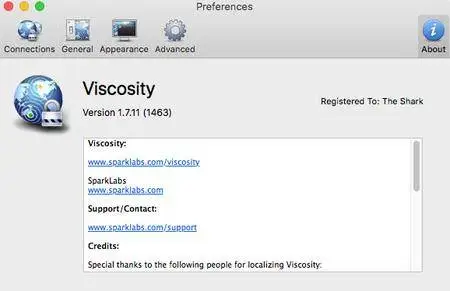 Viscosity 1.7.11 macOS