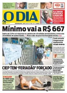 Jornal O Dia - 14 de abril de 2012 - Sábado