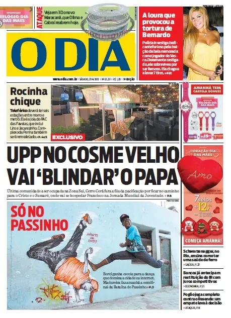 Jornal O Dia em PDF, Sabado, 27 de Abril de 2013
