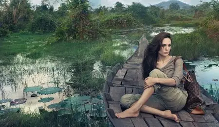 Angelina Jolie - Louis Vuitton ad campaign