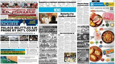 Philippine Daily Inquirer – February 09, 2018