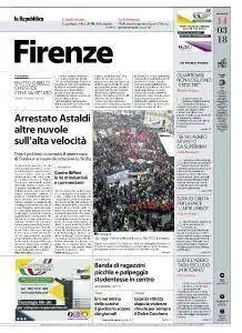 la Repubblica Firenze - 14 Marzo 2018