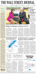 The Wall Street Journal - October 10, 2018