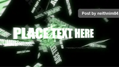 After Effects Place Text Here 14