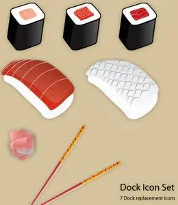 Japan Food Icons 