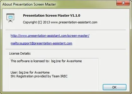 Presentation Screen Master 1.1.0