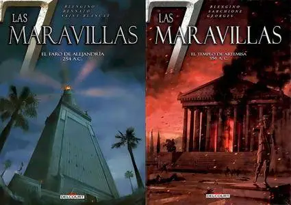 Las 7 Maravillas : El faro de Alejandría (Tomo 3) y El templo de Artemisa (Tomo 4)