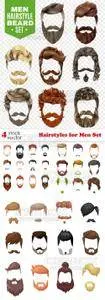 Vectors - Hairstyles for Men Set