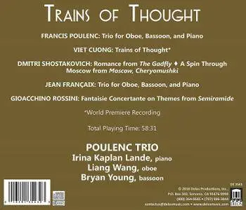 The Poulenc Trio - Trains of Thought (2018)