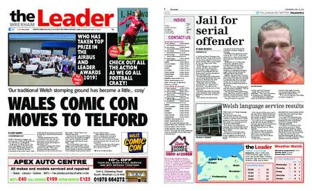 The Leader Wrexham – May 15, 2019