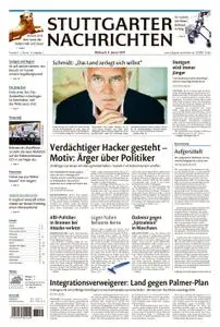 Stuttgarter Nachrichten Blick vom Fernsehturm - 09. Januar 2019
