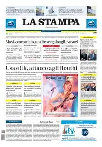 La Stampa Alessandria - 12 Gennaio 2024