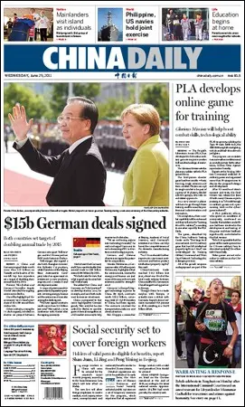 China Daily - 29 June 2011