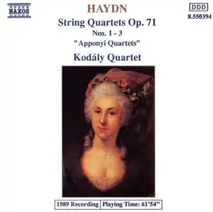Kodály Quartet - Haydn: String Quartets Op. 71 Nos. 1-3 (1991)