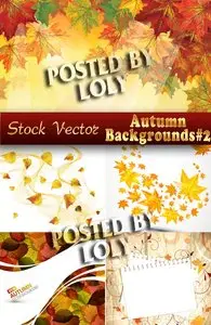 Autumn backgrounds #2 - Stock Vector