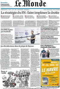 Le Monde et Supplément Economique du Mercredi 25 Avril 2012