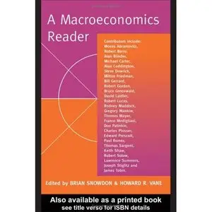 A Macroeconomics Reader