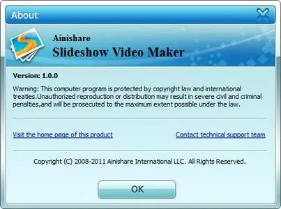 Ainishare Slideshow Video Maker 1.0