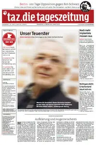 Tageszeitung TAZ vom 09 Februar 2012