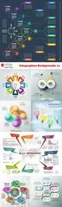 Vectors - Infographics Backgrounds 74