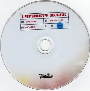 Umphrey's McGee - Red Rocks Amphitheatre Morrison CO 09.14.2012 (2014)