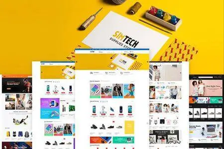 Smitech v1.0 - Multipurpose Shop Online - CM 2221084