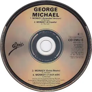George Michael - Monkey (UK CD5) (1988) {Epic}