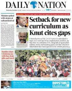 Daily Nation (Kenya) - December 27, 2017