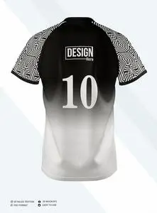 Soccer jersey mockup