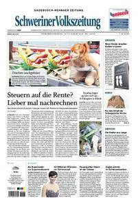 Schweriner Volkszeitung Gadebusch-Rehnaer Zeitung - 18. August 2018