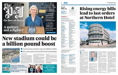 The Press and Journal Aberdeen – October 21, 2022