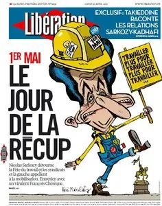 Libération du Lundi 30 Avril 2012