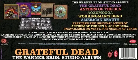 Grateful Dead - The Warner Brothers Studio Albums - 1967 - 1970 - 24/96 & 16/44.1 - 180g 5LP Box Set - 2010