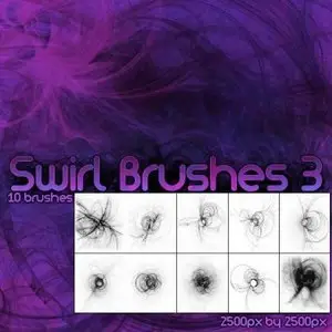 Brushes for Photoshop - Swirls