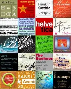 40 Bestselling Fonts Nov 2006
