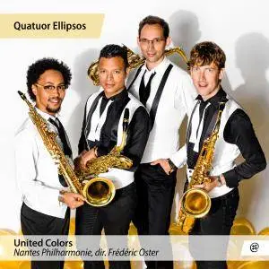 Quatuor Ellipsos, Nantes Philharmonie & Frédéric Oster - United Colors (2018)