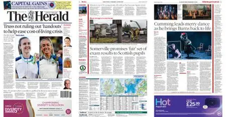 The Herald (Scotland) – August 08, 2022