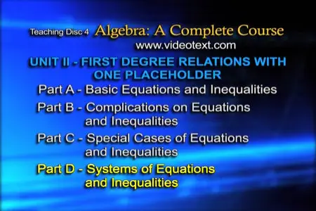 Algebra - A Complete Course