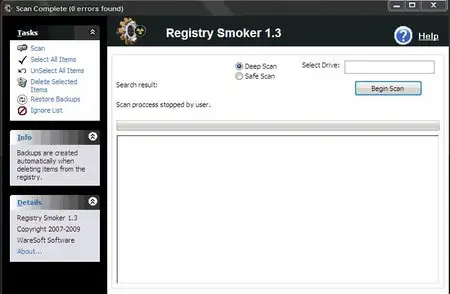 Registry Smoker 1.3
