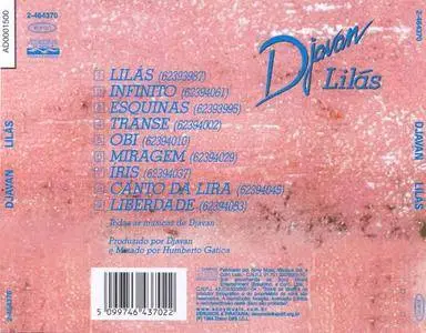 Djavan - Lilas (1984) {Columbia}