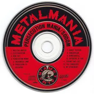 Sodom - Persecution Mania (1987) [1989, Teichiku Rec., 22DN-124, Japan]
