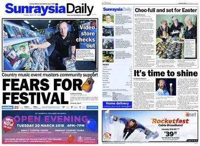 Sunraysia Daily – March 20, 2018