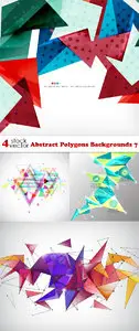 Vectors - Abstract Polygons Backgrounds 7