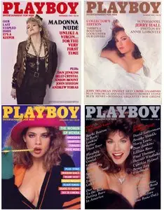 Playboy USA - Full Year 1985 Issues Collection