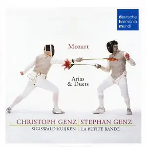 Mozart - Arias & Duets (Christoph Genz, Stephan Genz, Sigiswald Kuijken) [2012 / 2001]