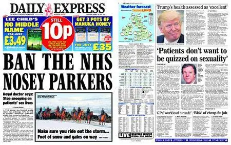 Daily Express – January 18, 2018