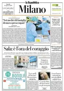 la Repubblica Milano - 24 Agosto 2020