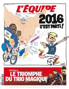 L'Equipe du Vendredi 1er Janvier 2016